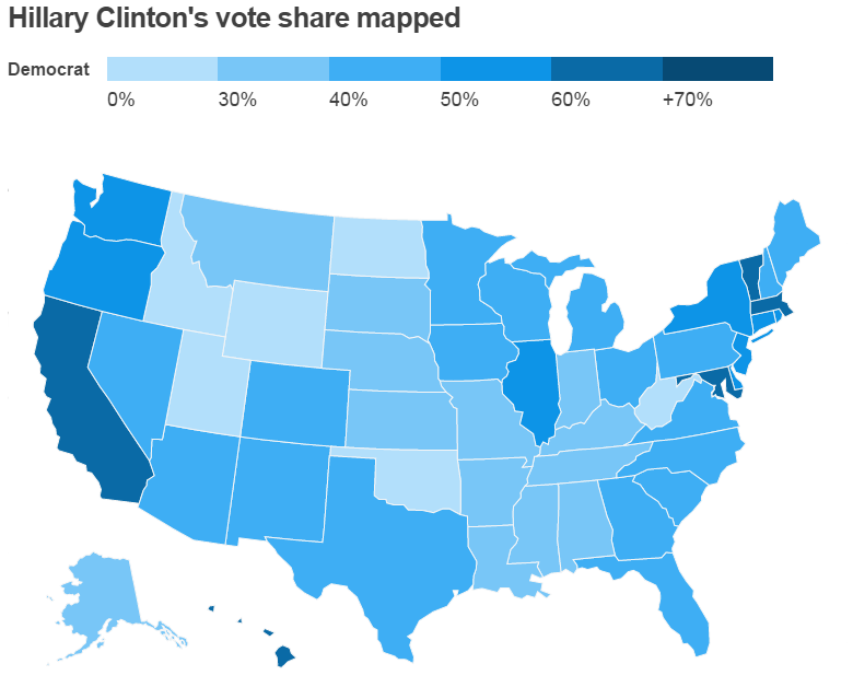 hillary-clinton-vote-share-mapped
